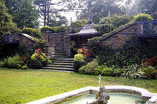 Dumbarton Oaks fountain.